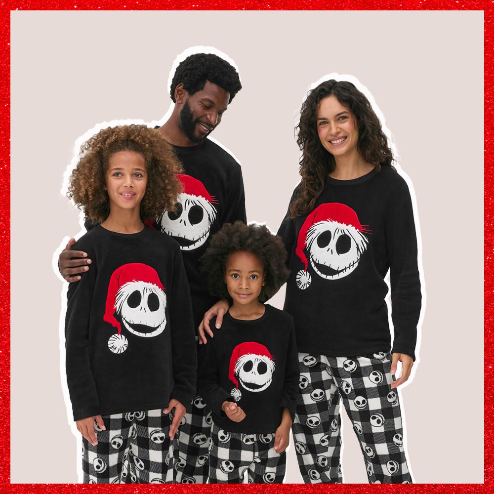 The nightmare before christmas family pajamas sale